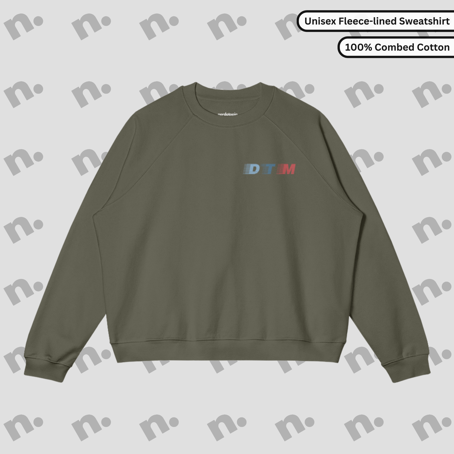 From DTM to Driveway Royalty Fleece-lined Sweatshirt