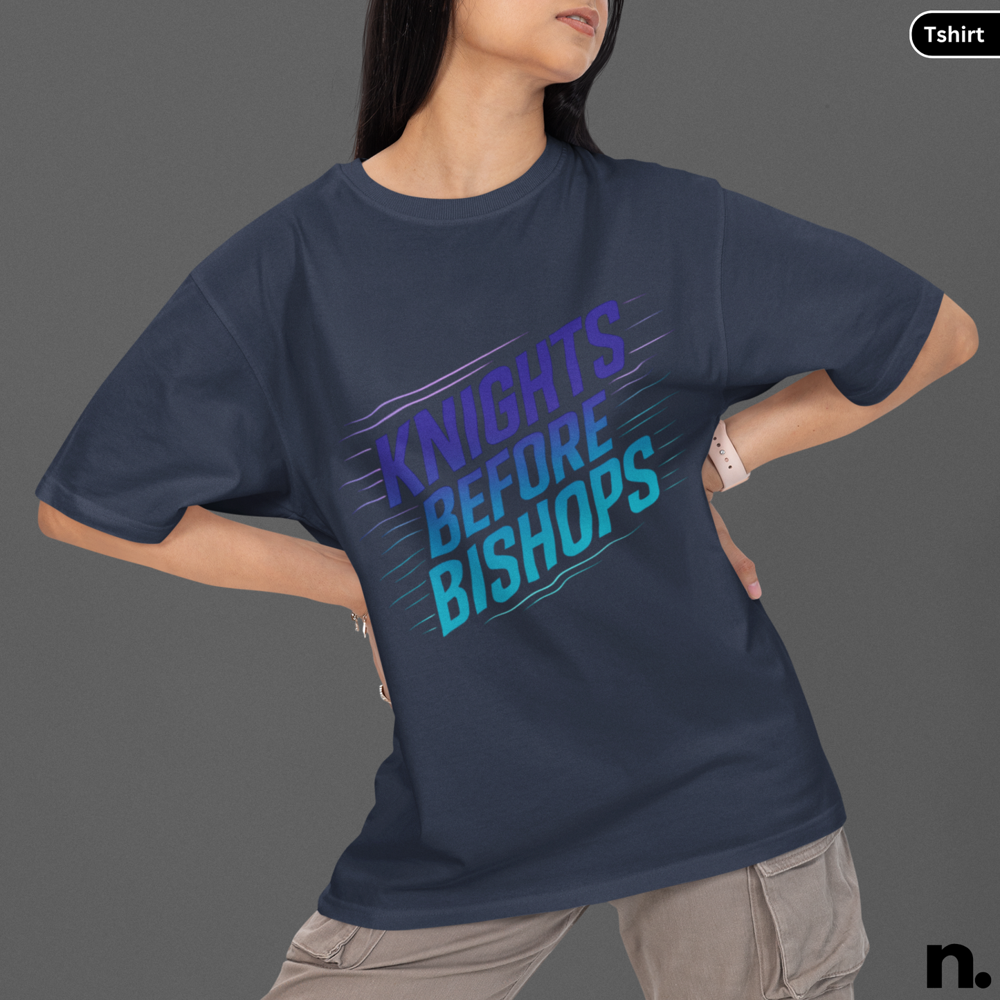 Knight Before Bishops Chess Inspired Unisex Tee