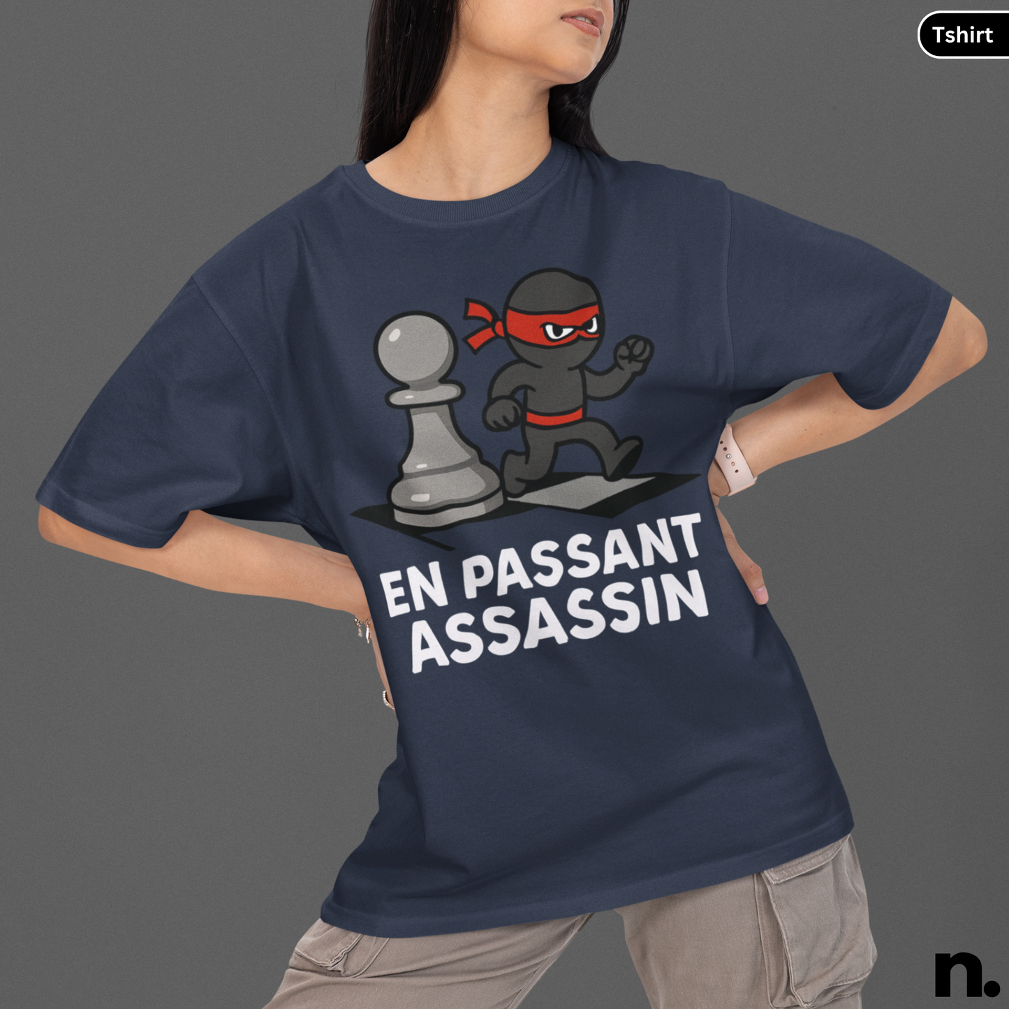 En Passant Assassin Chess Inspired Unisex Tee