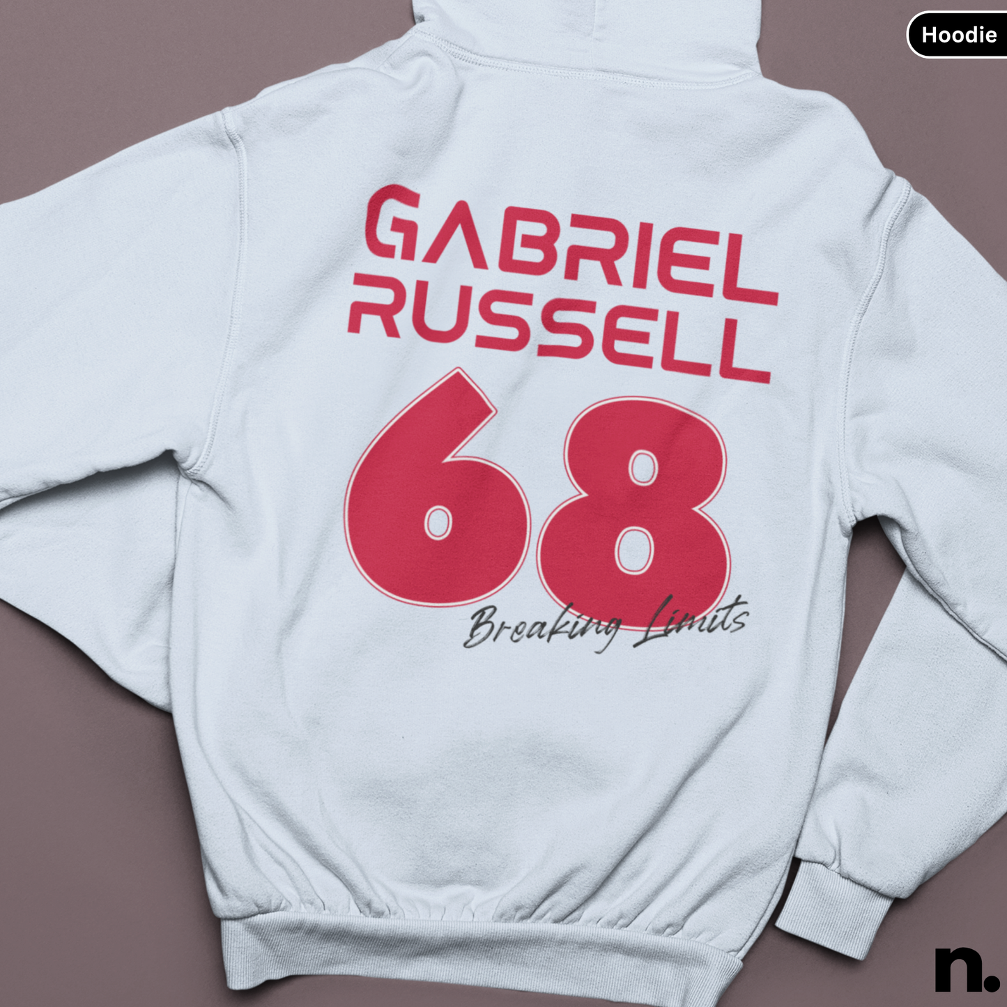 Personalized Racing Jersey Inspired Hoodie