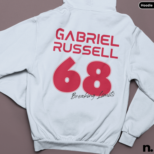 Personalized Racing Jersey Inspired Hoodie