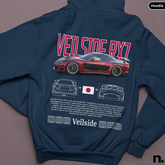 Veilside RX7 Poster Style Hoodie