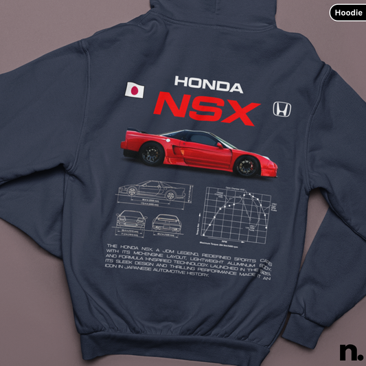 Honda NSX JDM Legend Poster Unisex Hoodie