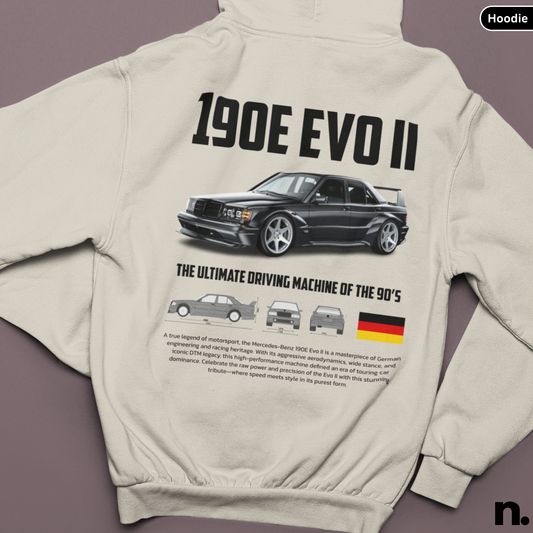 190E Evo 2 Poster Style Hoodie
