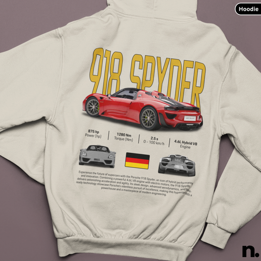 918 Spyder Poster Style Hoodie