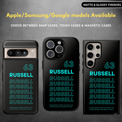 Russell 63 F1 Snap Case