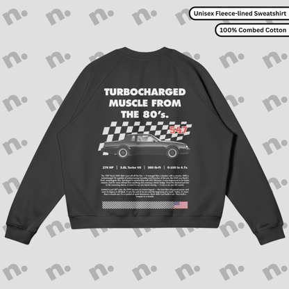 Turbocharged Muscle GNX Premium Fleece-lined Sweatshirt