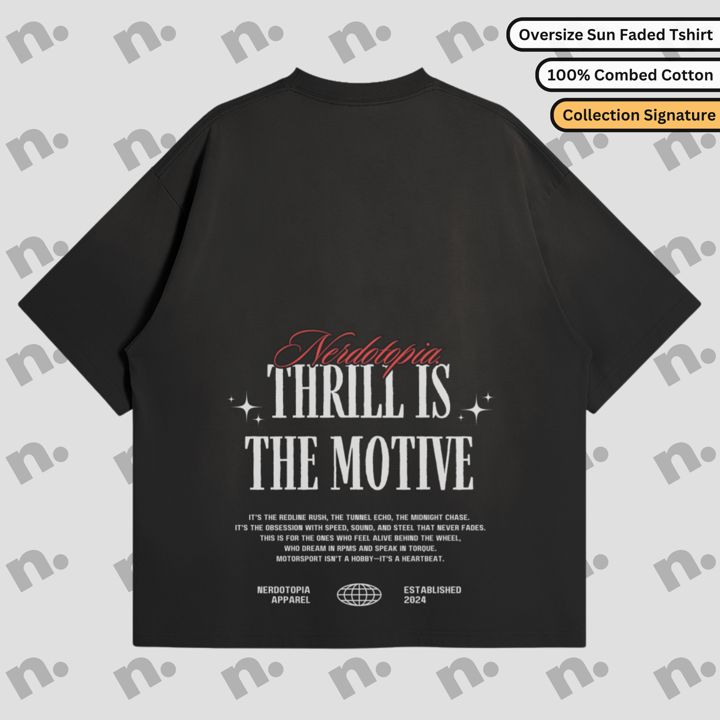 Thrill Is the Motive // Nerdotopia Auto Legends Vol 1 Signature Tee