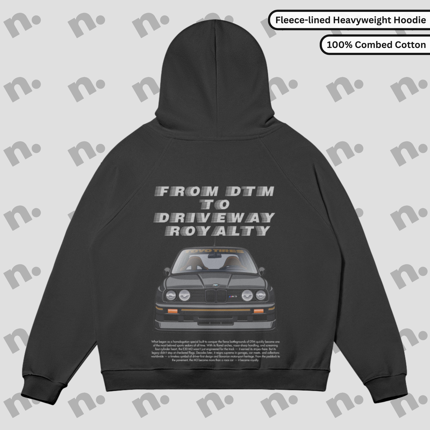 Heavyweight Fleece-Lined Hoodie – Ultra-warm hoodie made with heavyweight fabric and a soft fleece lining for cold weather.

