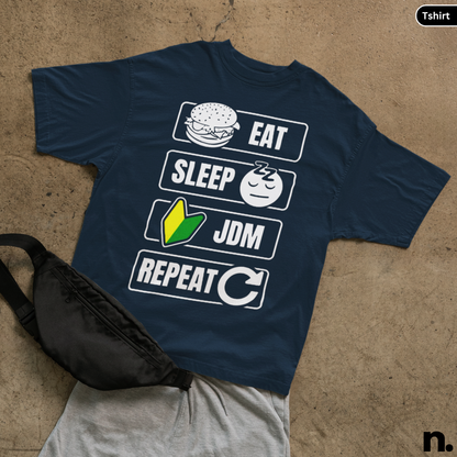 Eat Sleep JDM Unisex Heavy Cotton Tee
