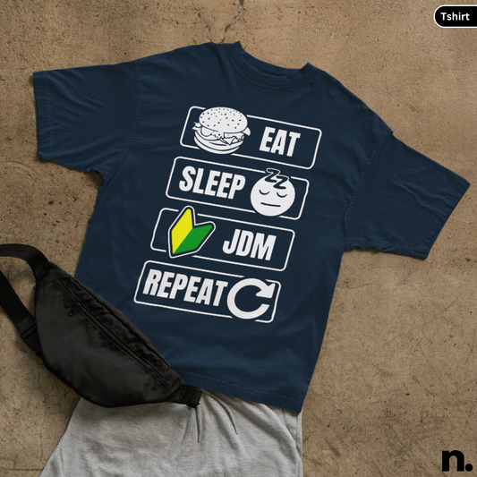 Eat Sleep JDM Unisex Heavy Cotton Tee