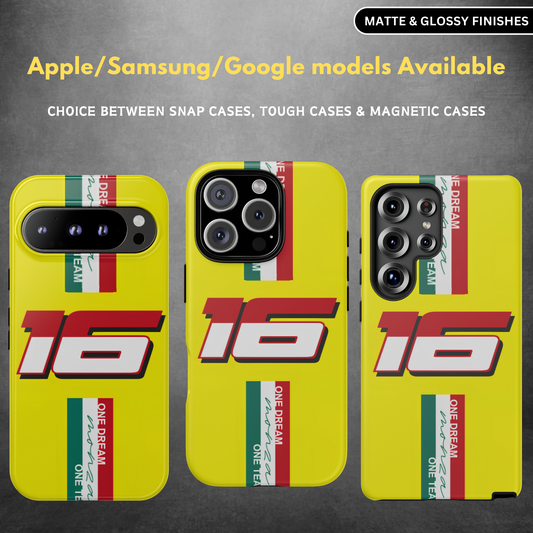 F1 Driver Inspired Tough Phone Case