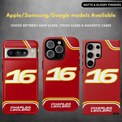 Charles Leclerc 16 F1 Tough Case