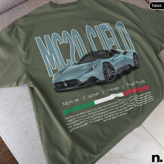 military green mc20 cielo design