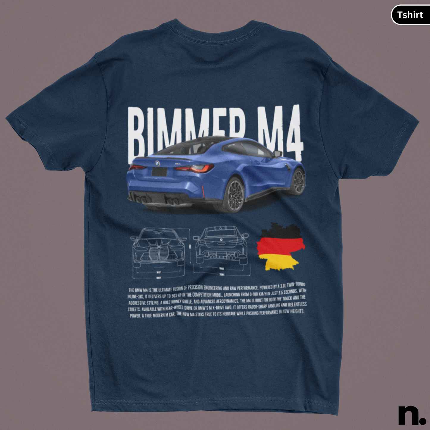Bimmer M4 Poster Style T-Shirt