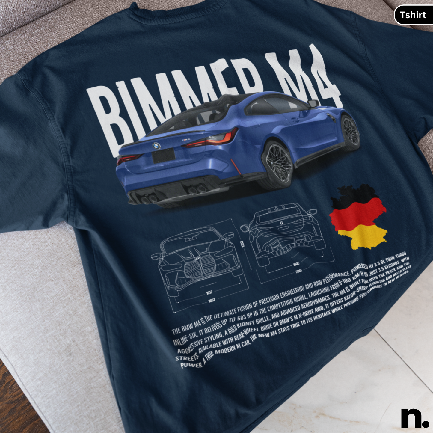 Bimmer M4 Poster Style T-Shirt