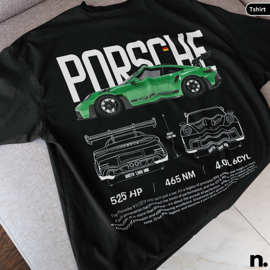 911 GT3RS Green T-Shirt