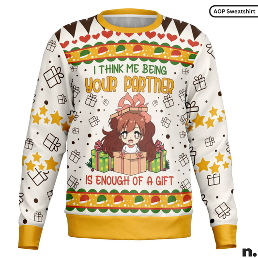 The Ultimate Gift Funny Couple Christmas Sweatshirt