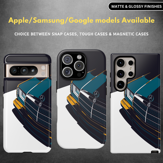 Merc W124 Illustration Tough Case