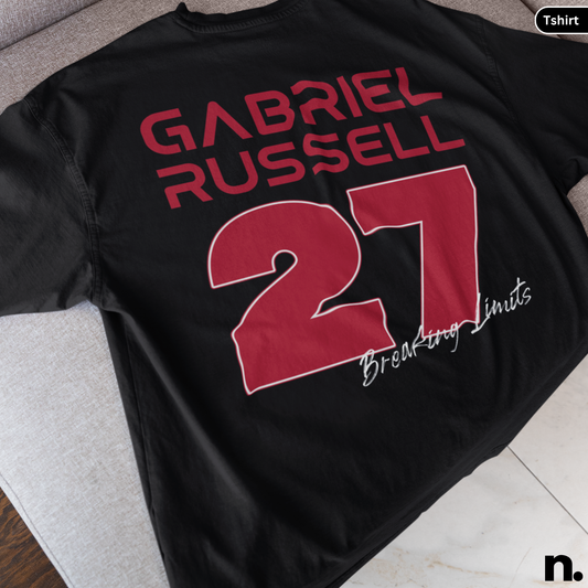 Personalized Racing Team Jersey Inspired Heavy Cotton Tee