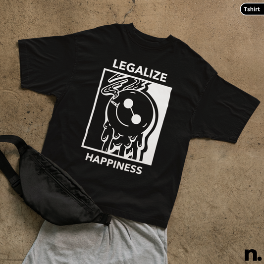 Legalize Happiness Tee - Unisex Heavy Cotton