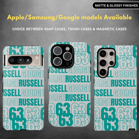 George Russell 63 Tough Case