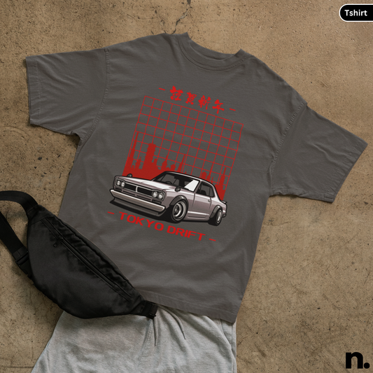 JDM Tokyo Drift Skyline T-Shirt
