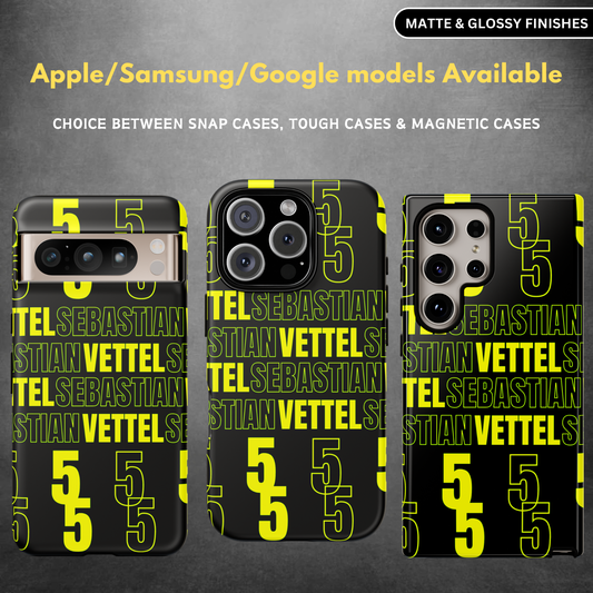 Sebastian Vettel 5 F1 Tough Case