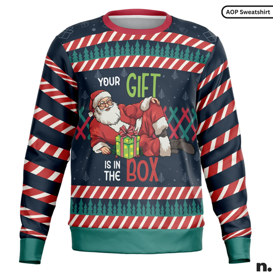 Santa’s Gift Box Christmas Sweatshirt