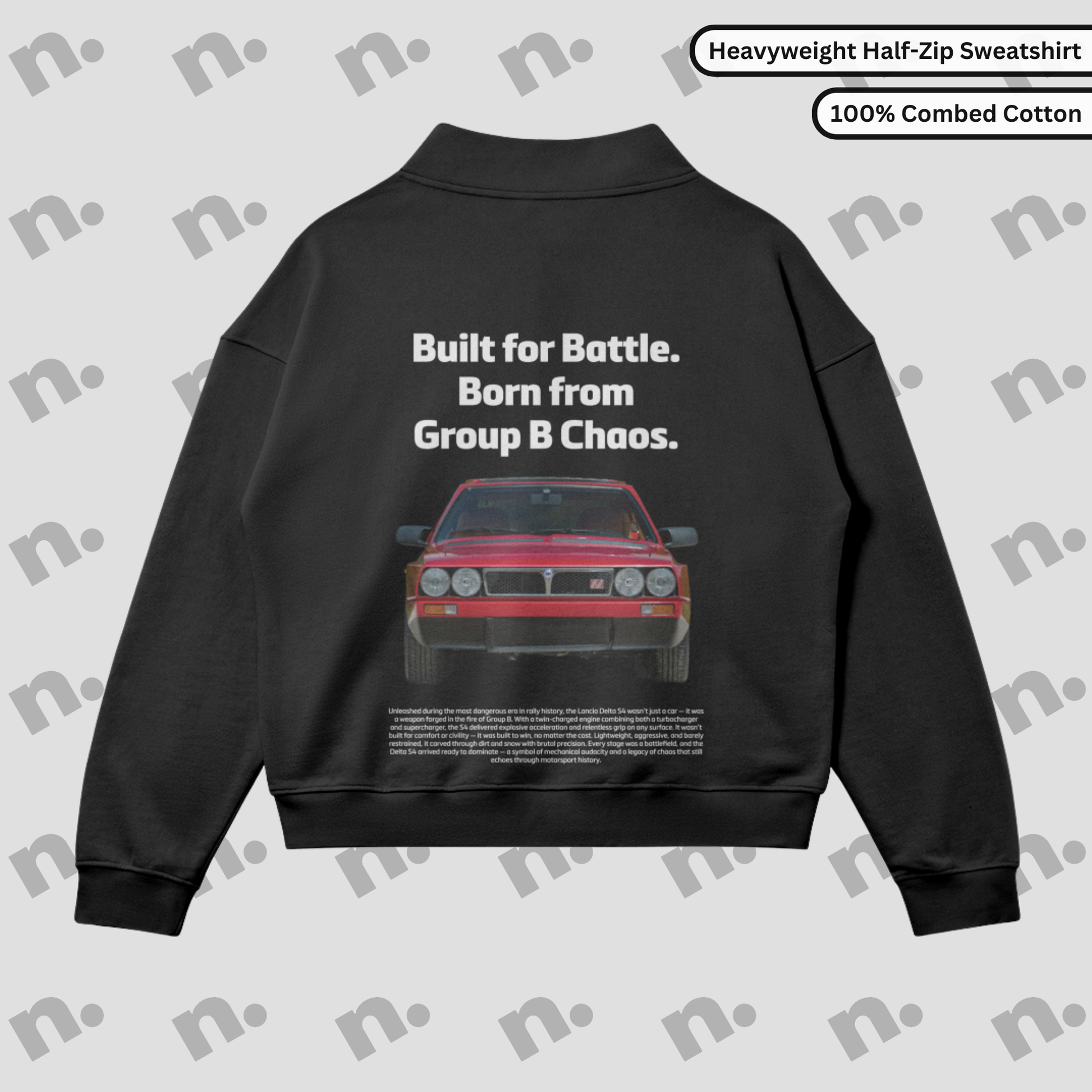 Title,Alt Text,Tags,Meta Description
Built for Battle — Delta S4 Oversized Premium Polo Tee,"Delta S4 'Built for Battle' Oversized Premium Polo Tee with motorsport-inspired graphics, a relaxed fit, and vintage rally aesthetic.","Delta S4, Built for Battle, Oversized Polo Tee, Premium Polo Shirt, Group B Rally Shirt, Motorsport Polo, Vintage Racing Tee, Car Culture Apparel, Classic Rally Clothing, Streetwear Polo, Retro Car Polo, Automotive Fashion","Oversized Delta S4 premium polo tee with 'Built for Battle
