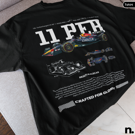 11 Perez RB20 Poster Style T-shirt