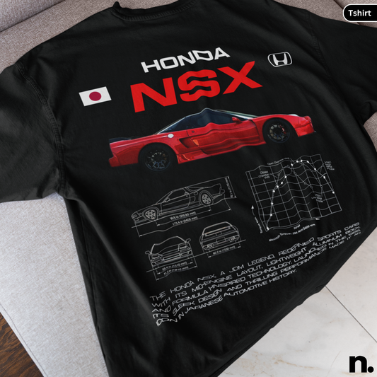 NSX JDM Legend Poster Unisex Cotton Tee