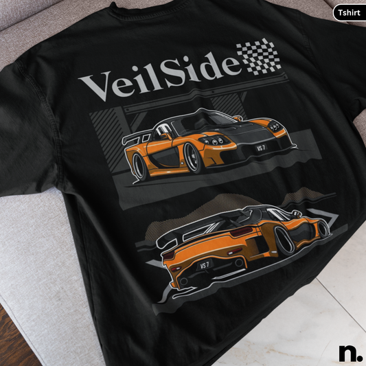 Veilside RX7 Poster Style Unisex Heavy Cotton Tee