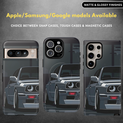 E30 M3 Illustration Tough Phone Case
