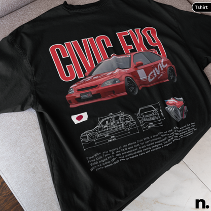 Ek9 Poster Style T-shirt