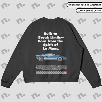 GT40 Inspired Fleece-lined Premium Sweatshirt