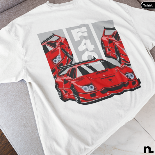 LBWK F40 Poster Style Print Unisex Heavy Cotton Tee