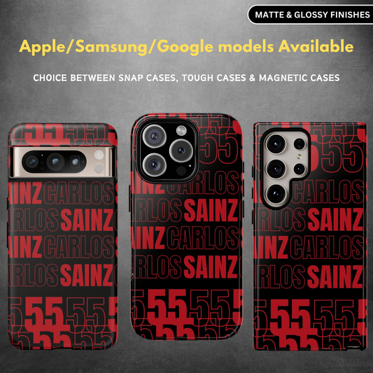 Carlos Sainz 55 F1 Tough Case