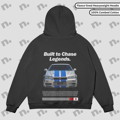 R34 Heritage Premium Fleece-lined Hoodie