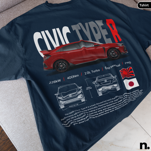 Civic Type R Poster Style T-Shirt