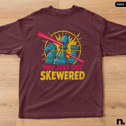 Chess Skewer Funny Unisex Tee