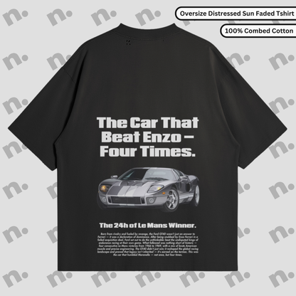 Title,Alt Text,Tags
GT40 The Car That Beat Enzo Oversized Sun Faded Distressed Tee,"GT40 The Car That Beat Enzo Oversized Sun Faded Distressed Tee featuring a vintage motorsport-inspired design with a relaxed fit and retro worn look.","GT40, Car That Beat Enzo, Oversized Tee, Distressed T-Shirt, Sun Faded Tee, Vintage Car Shirt, Motorsport Shirt, Retro Racing Tee, Classic Car Apparel, Streetwear Tee, Men's Vintage Tee, Washed Tee, Graphic Tee, Car Enthusiast Clothing"
GT40 The Car That Beat Enzo Sun Faded D