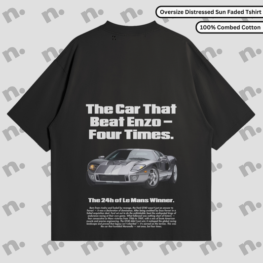 Title,Alt Text,Tags
GT40 The Car That Beat Enzo Oversized Sun Faded Distressed Tee,"GT40 The Car That Beat Enzo Oversized Sun Faded Distressed Tee featuring a vintage motorsport-inspired design with a relaxed fit and retro worn look.","GT40, Car That Beat Enzo, Oversized Tee, Distressed T-Shirt, Sun Faded Tee, Vintage Car Shirt, Motorsport Shirt, Retro Racing Tee, Classic Car Apparel, Streetwear Tee, Men's Vintage Tee, Washed Tee, Graphic Tee, Car Enthusiast Clothing"
GT40 The Car That Beat Enzo Sun Faded D