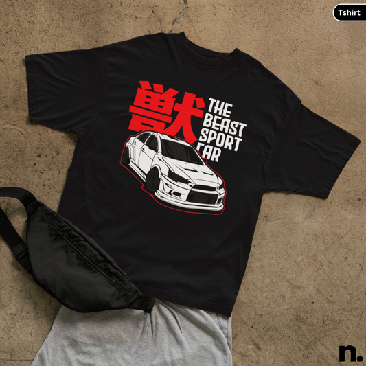 Car Enthusiasts T-Shirt - Evo X Beast Design