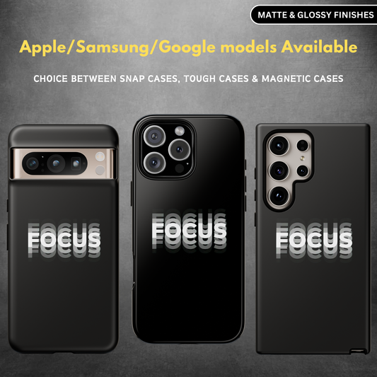 Focus Hallucination Effect Minimalistic Tough Case