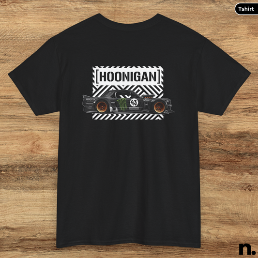 Hoonigan Back Poster Unisex Cotton Tee