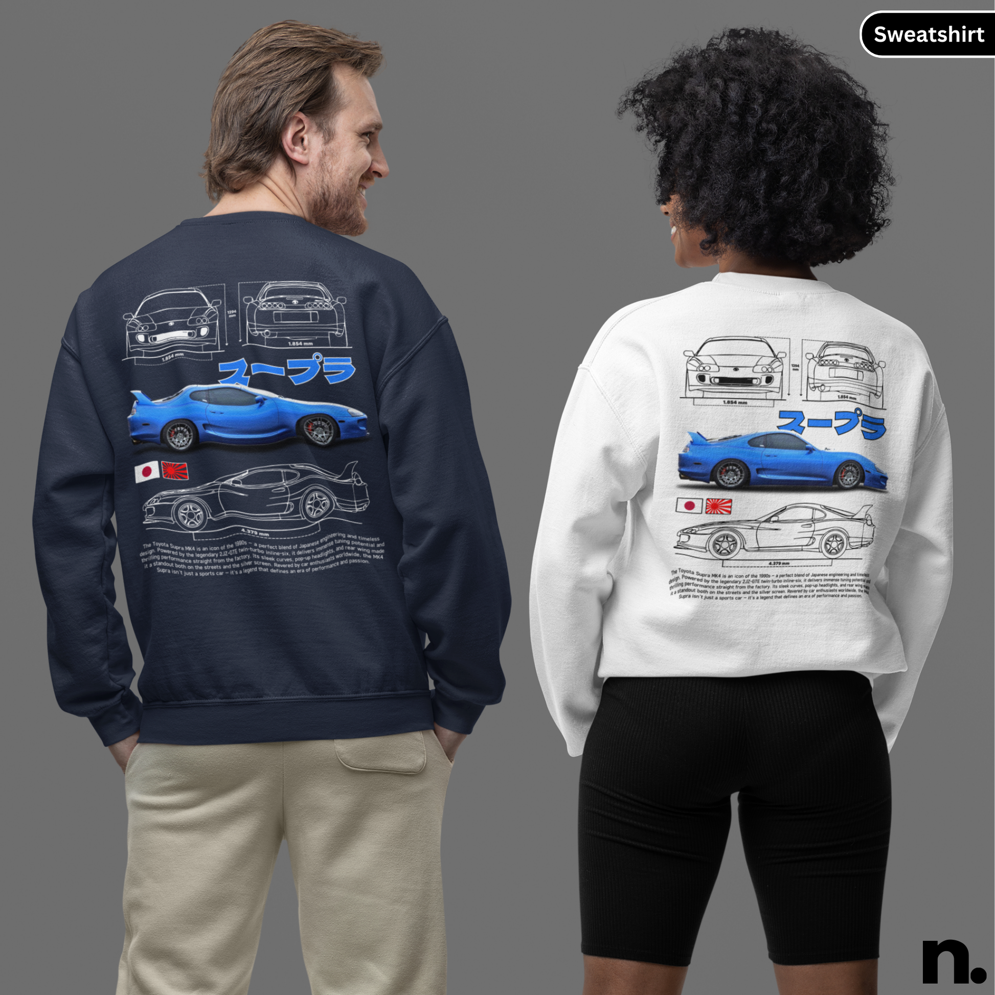 SupraMK4PosterStyle-Nerdotopia-SweatshirtImage-White_NavyColour