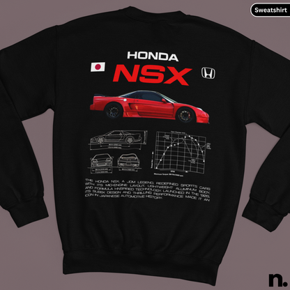 NSX JDM Legend Poster Unisex Sweatshirt