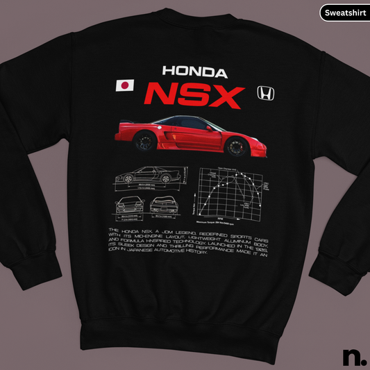 NSX JDM Legend Poster Unisex Sweatshirt