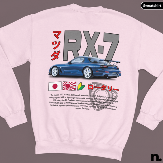 RX7 JDM Legend Unisex Crewneck Sweatshirt